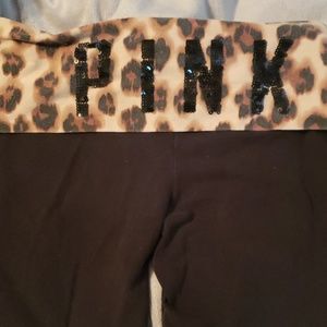 Victoria's secret bling yoga capris